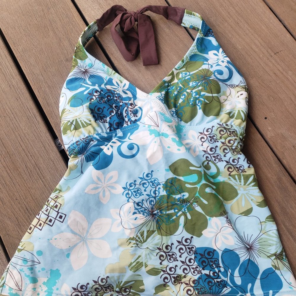 Athlet tankini swim top size S small women's